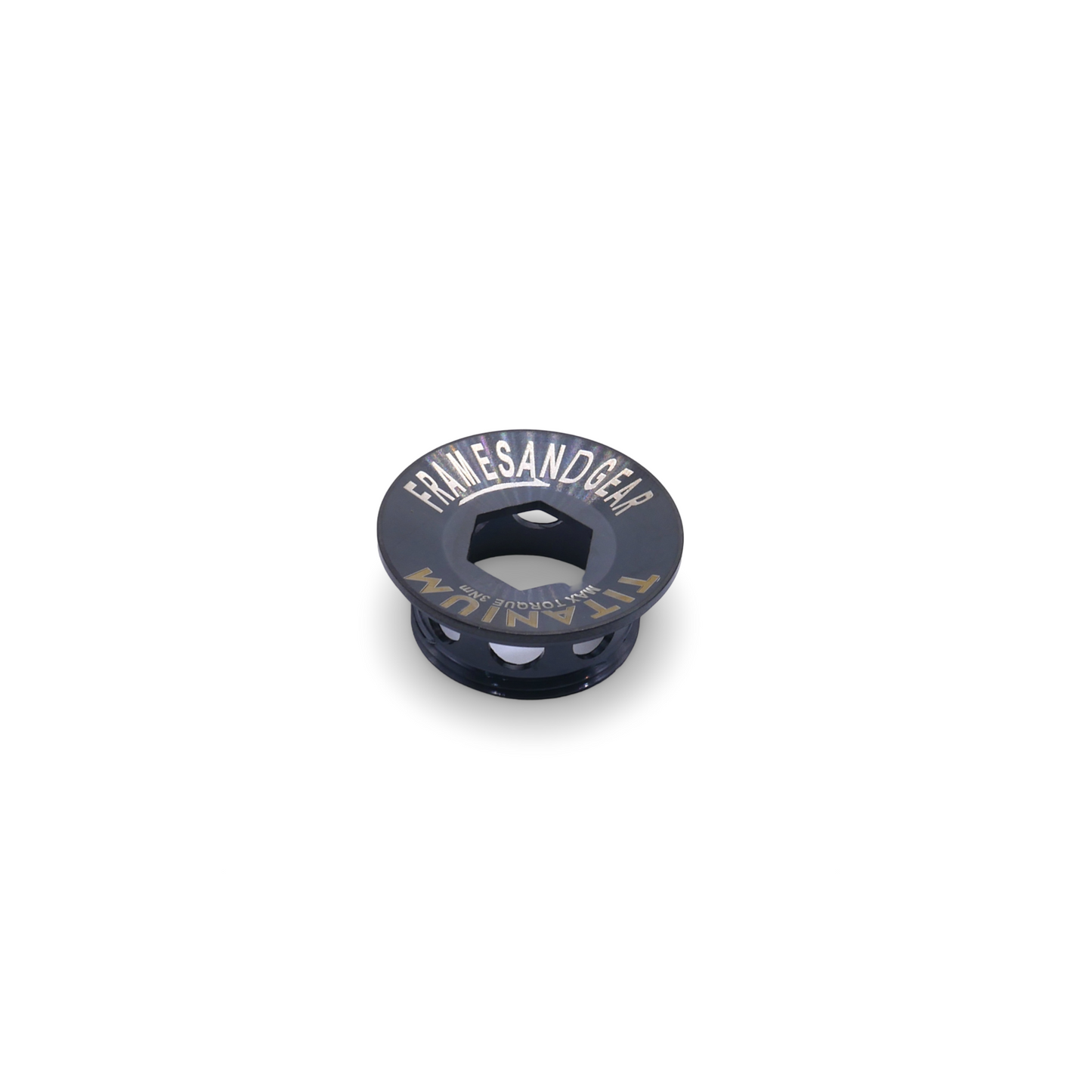 Framesandgear Titanium Crank Arm Cover Bolt Smoke