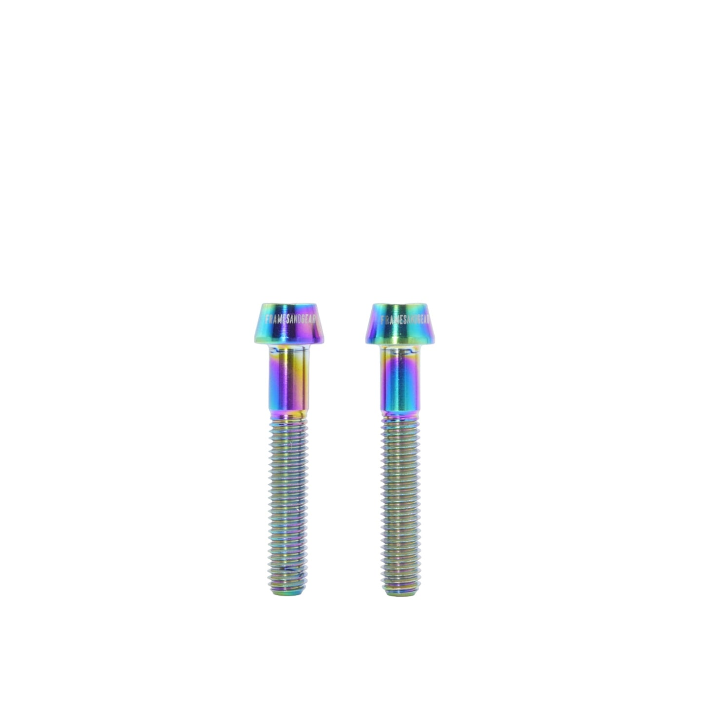 Framesandgear Titanium Computer Mount Bolts M5*30 Rainbow