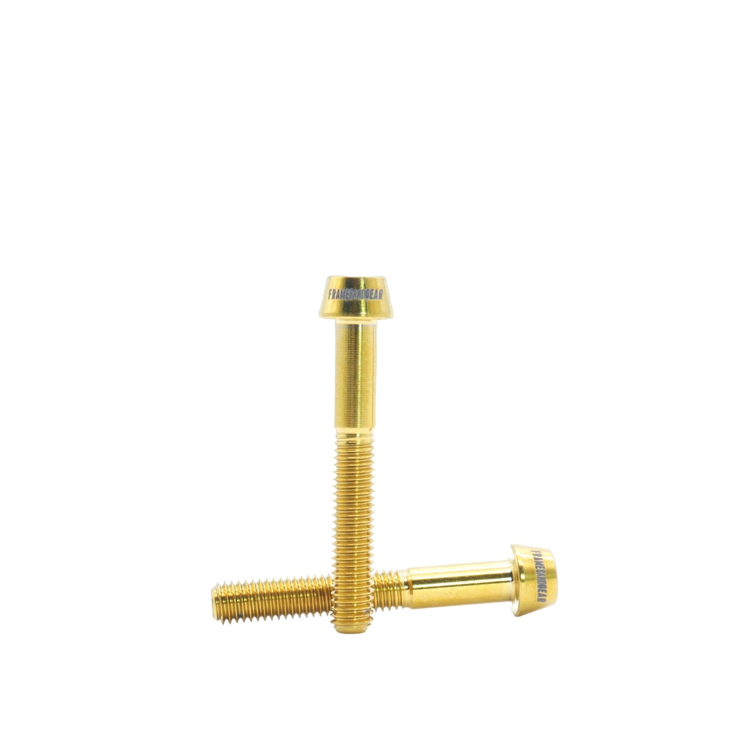 Framesandgear Titanium Computer Mount Bolts M5*35 Gold