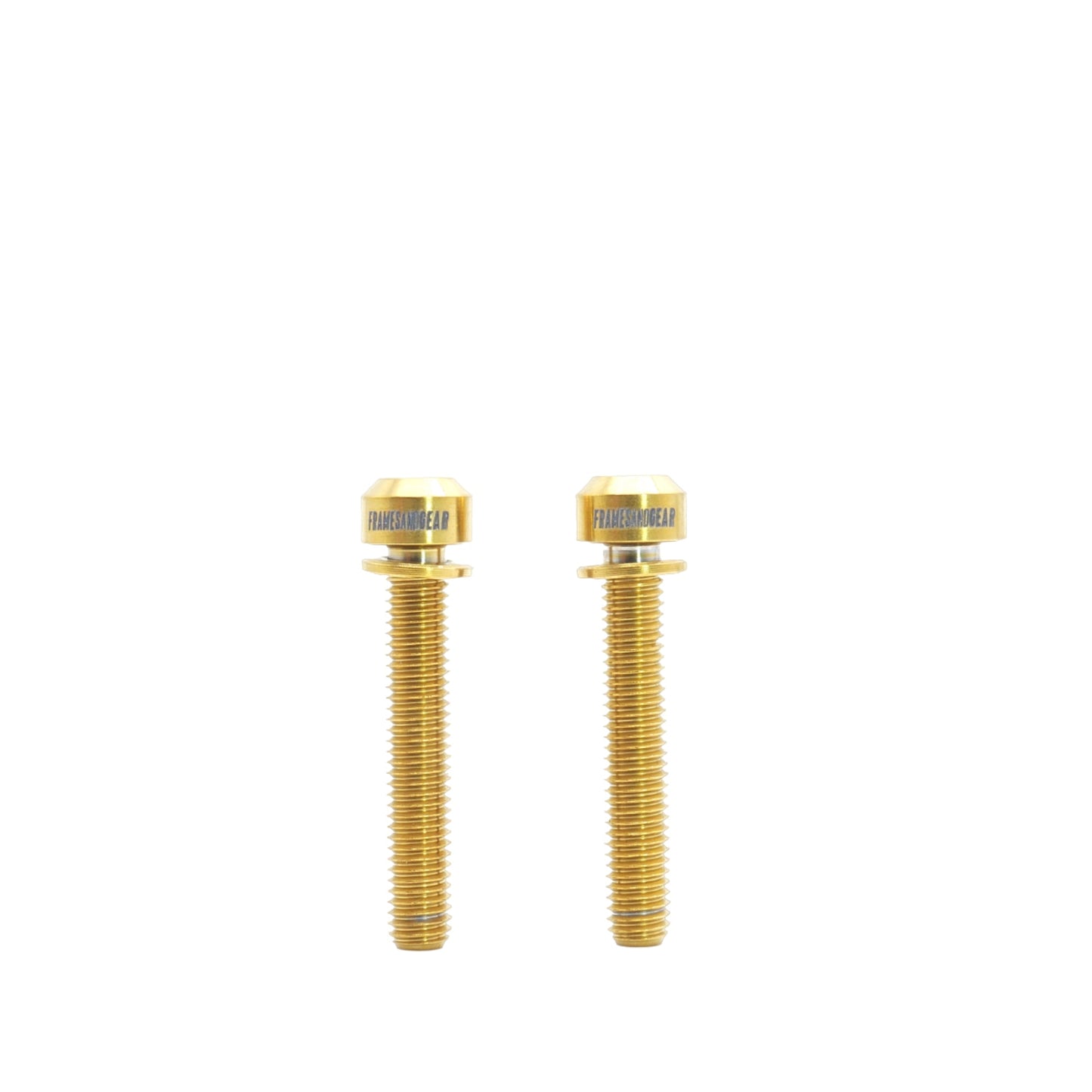 Framesandgear Titanium Computer Mount Bolts M5*30 Gold (Cylindrical Head)