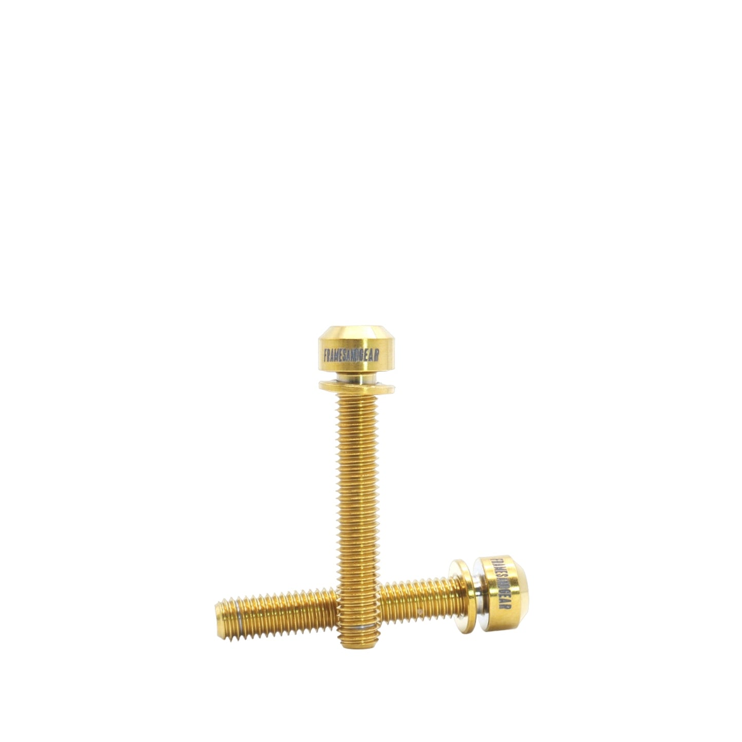 Framesandgear Titanium Computer Mount Bolts M5*30 Gold (Cylindrical Head)