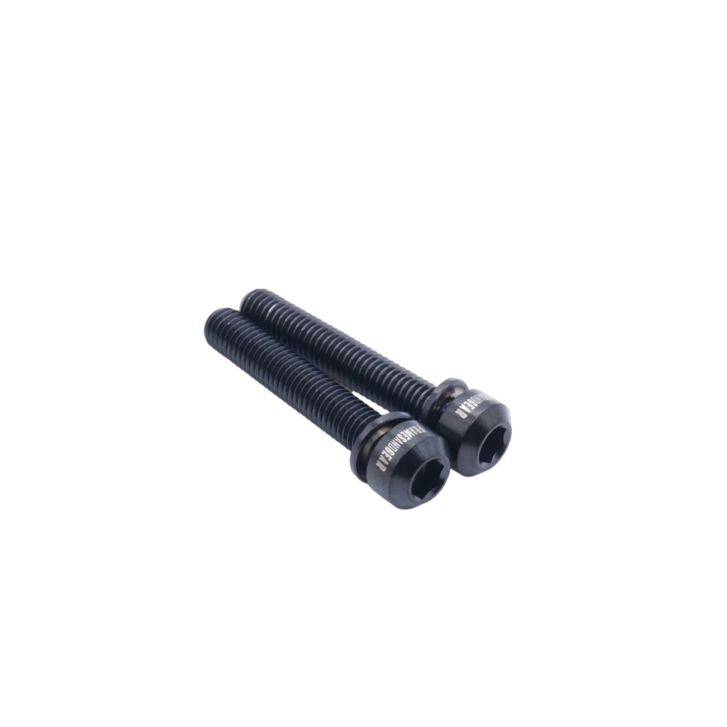 Framesandgear Titanium Computer Mount Bolts M5*30 Black (Cylindrical Head)