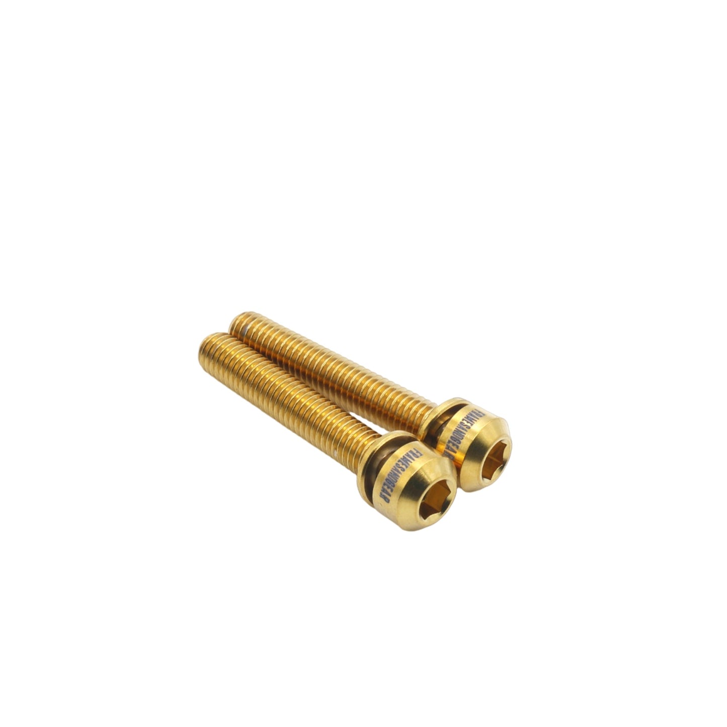 Framesandgear Titanium Computer Mount Bolts M5*30 Gold (Cylindrical Head)