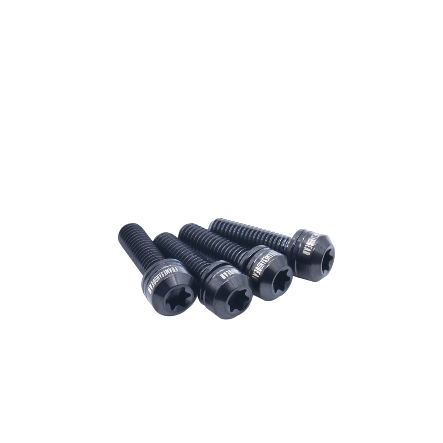 Framesandgear Titanium Computer Mount Bolts M5*18 Black (Cylindrical Head)