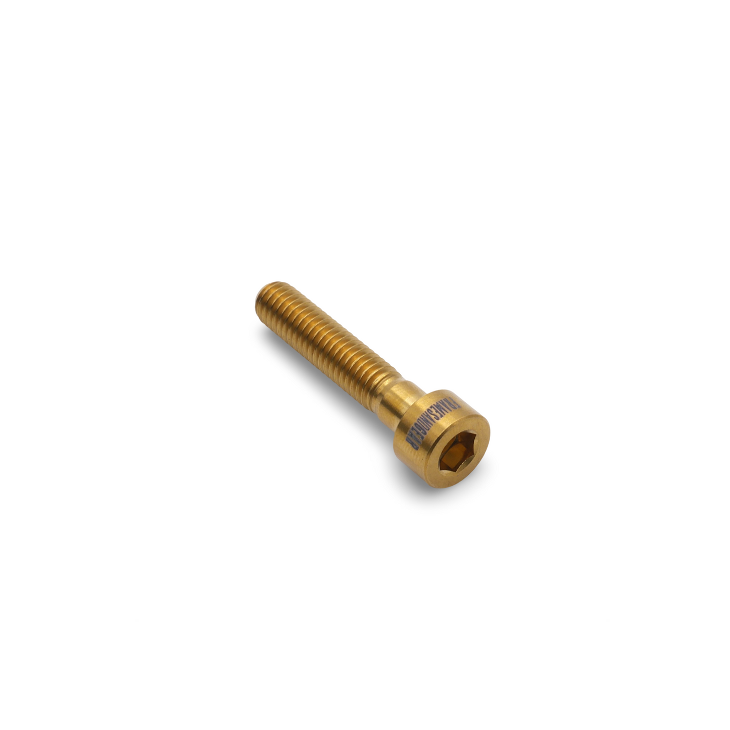 Framesandgear Titanium Top Cap Bolt M6*30 Gold (Cylindrical Head)