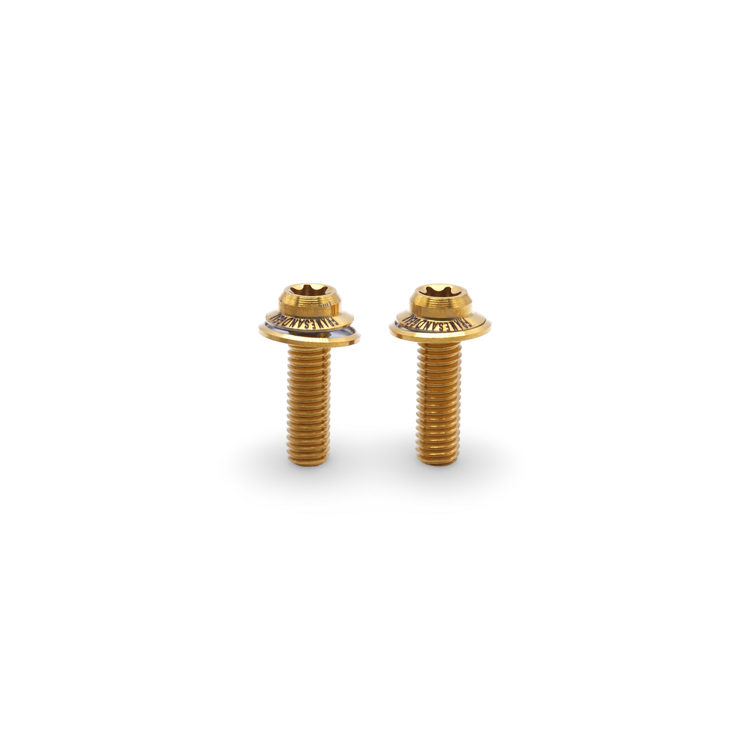Framesandgear Titanium Disc Brake Caliper Bolts M5*16 Gold