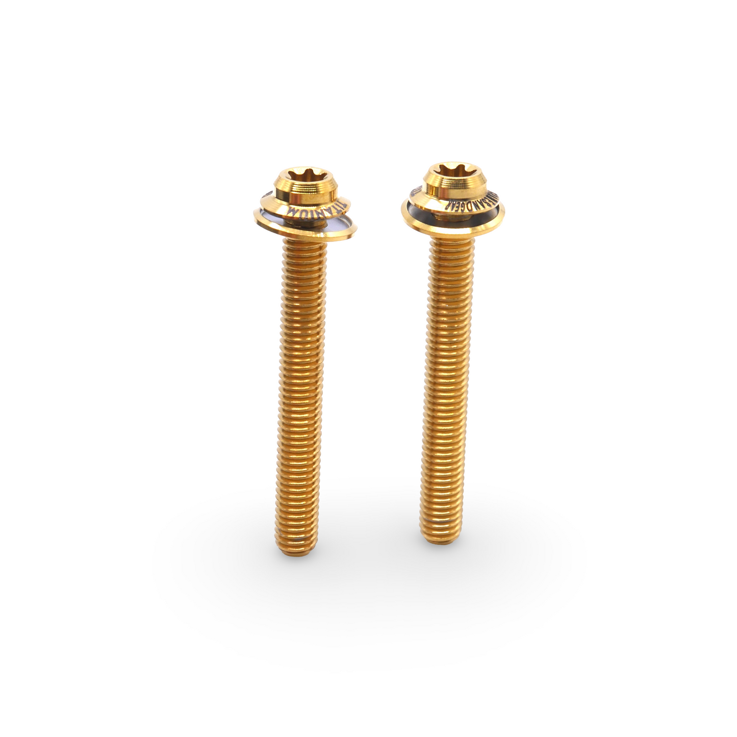 Framesandgear Titanium Disc Brake Caliper Bolts M5*40 Gold