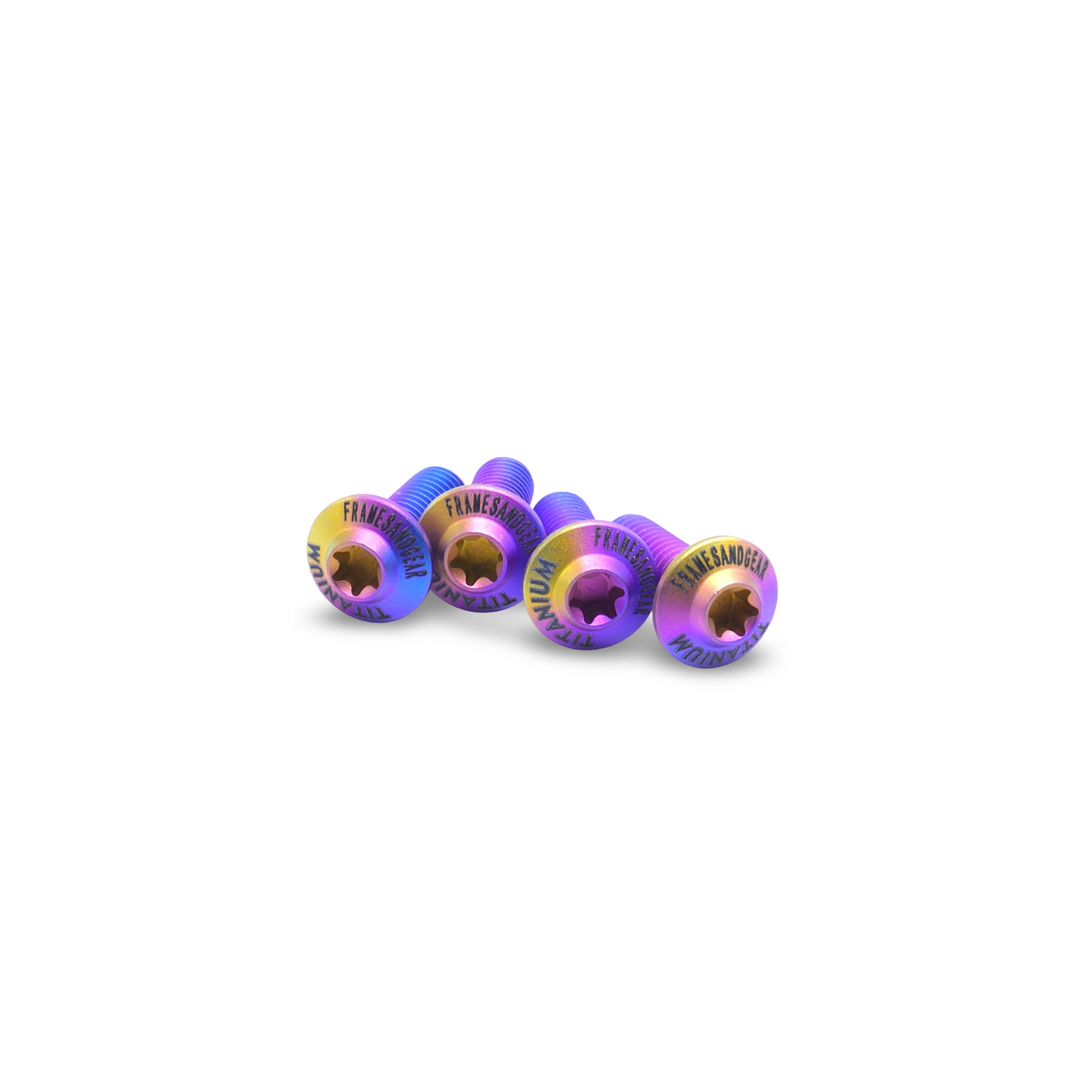 Framesandgear Titanium Bottle Cage Bolts M5*14 Trout