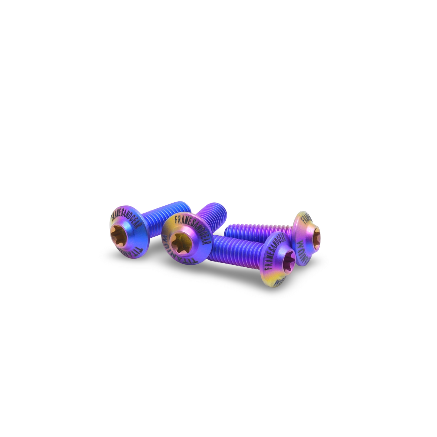 Framesandgear Titanium Bottle Cage Bolts M5*14 Trout