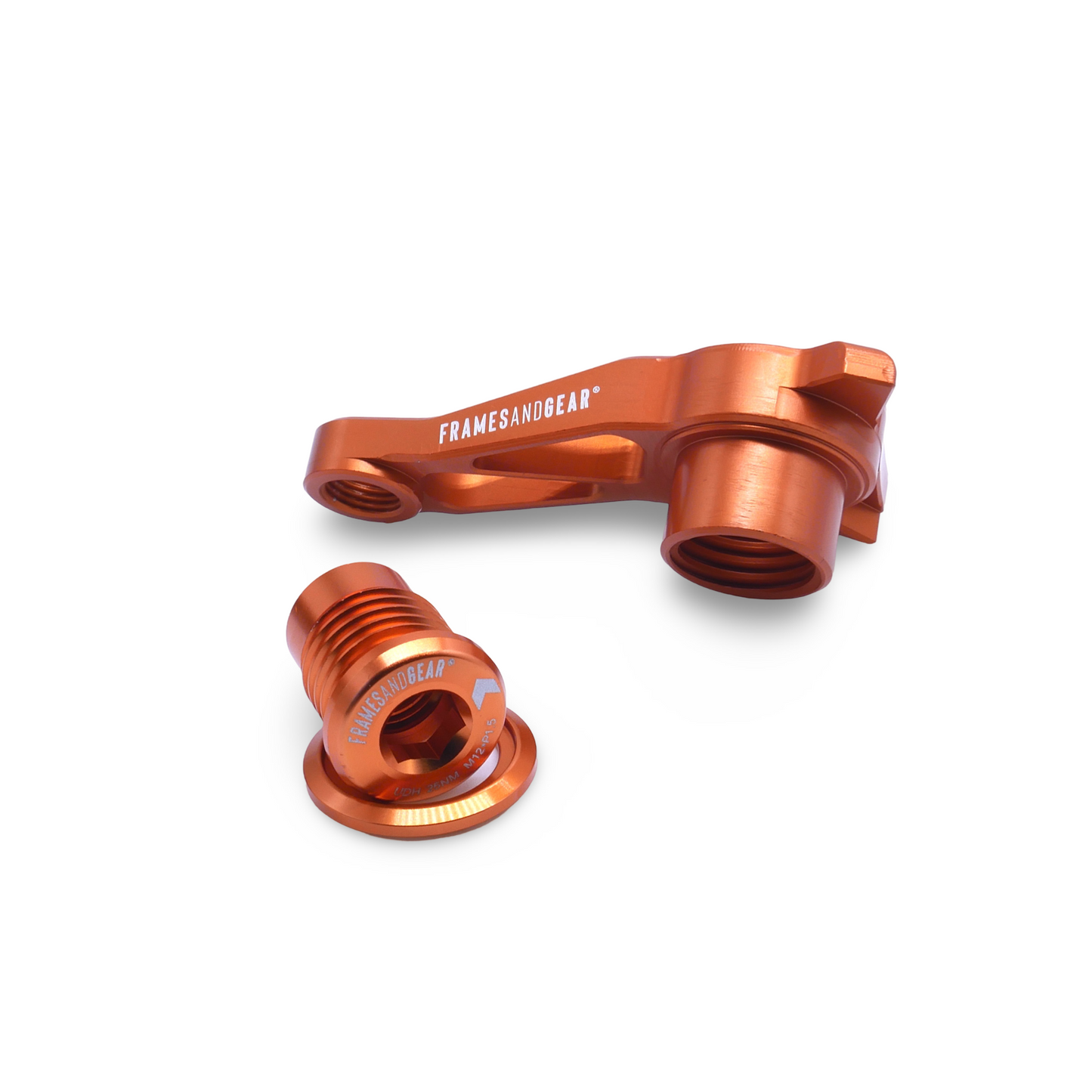Framesandgear Direct Mount Derailleur Hanger for Rose Shave FFX (UDH) (Shimano) Orange