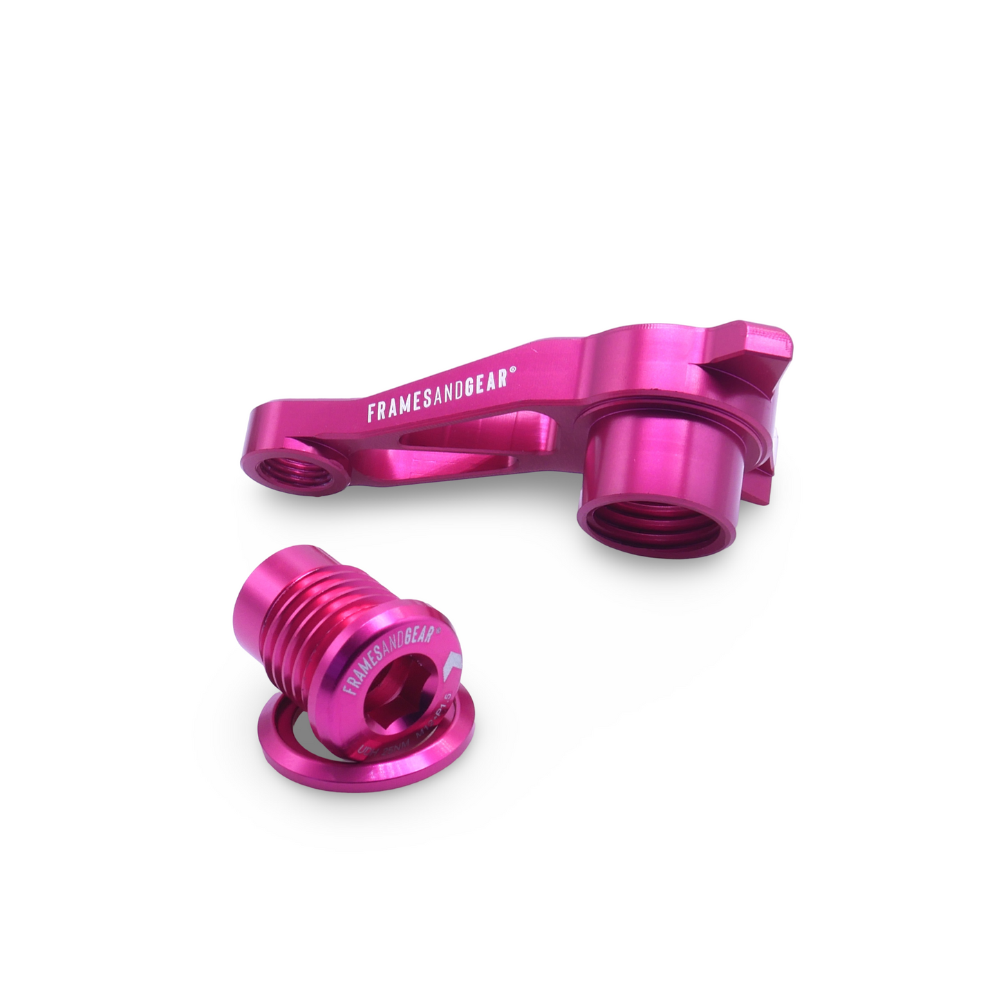 Framesandgear Direct Mount Derailleur Hanger for Basso Diamante SV (2025+) (Shimano) Pink