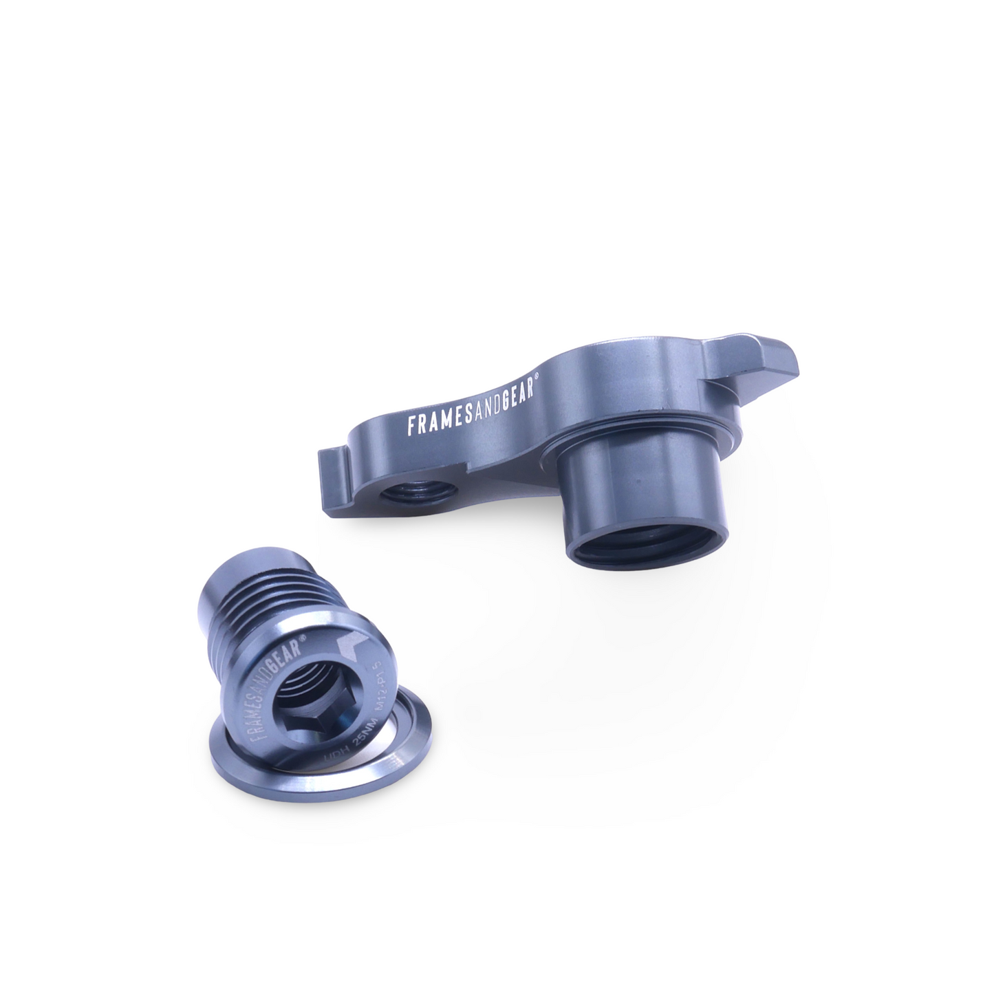 Framesandgear Direct Mount Derailleur Hanger for Colnago TT2 (UDH) (SRAM Shifting and Shimano GRX 827) P1.0 Grey