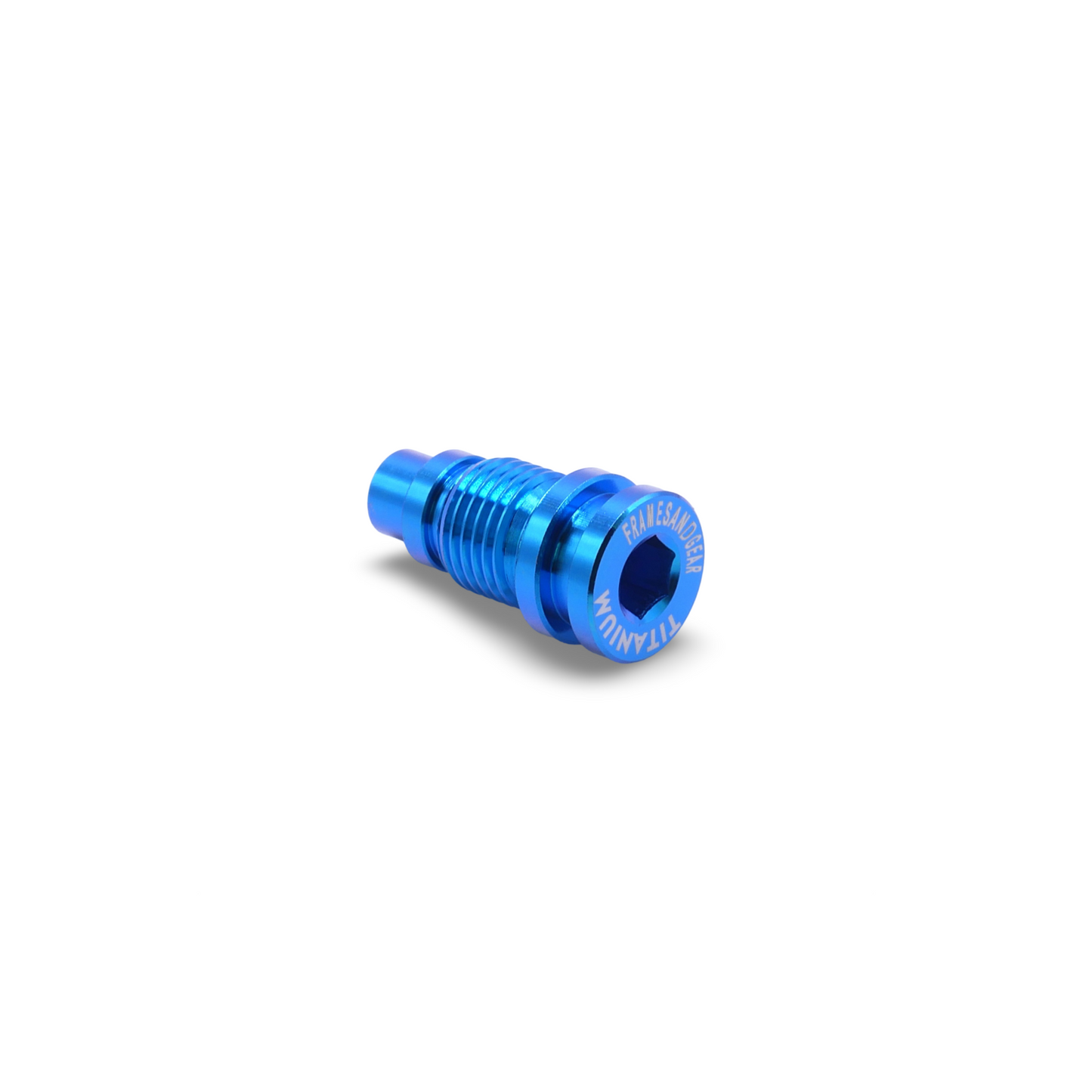 Framesandgear Titanium Derailleur Hanger Bolt for Shimano M7000 & M8000 SLX/ XT Blue