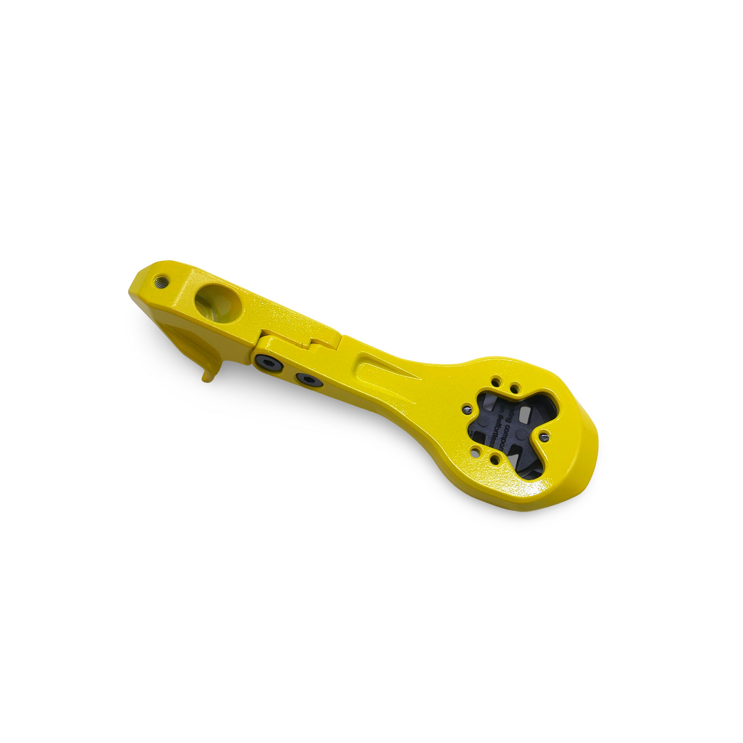 Framesandgear Aero Computer Mount for Colnago C68 (CC.01) With GoPro Mount Neon Yellow