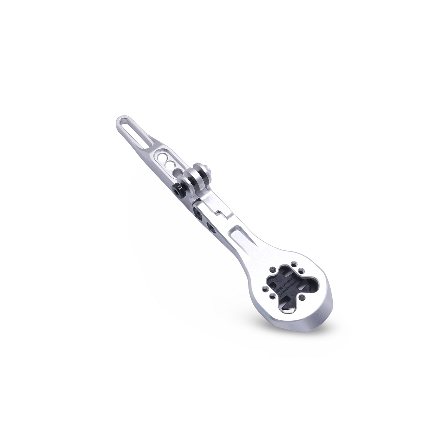 Framesandgear Aero Computer Mount for Canyon H31 cockpit With Fixed GoPro Silver