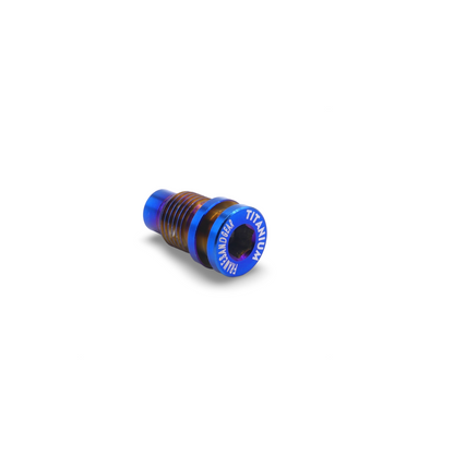 Titanium Derailleur Hanger Bolt Bronze Blue
