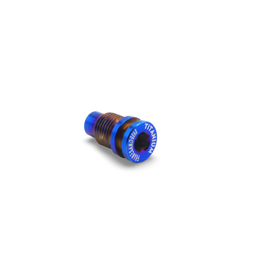 Titanium Derailleur Hanger Bolt Bronze Blue