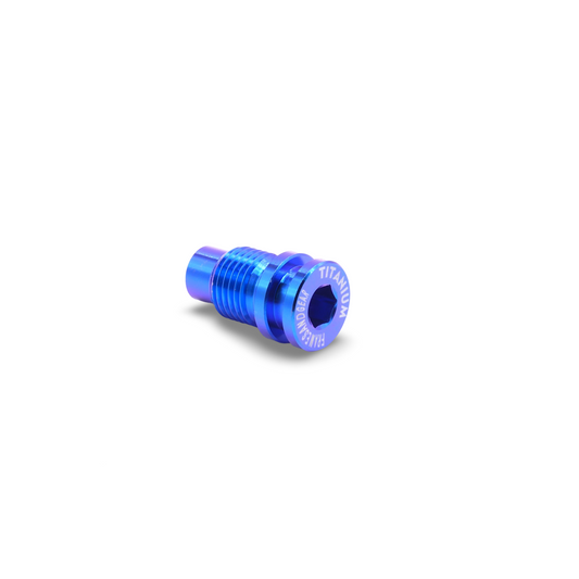 Titanium Derailleur Hanger Bolt Blue