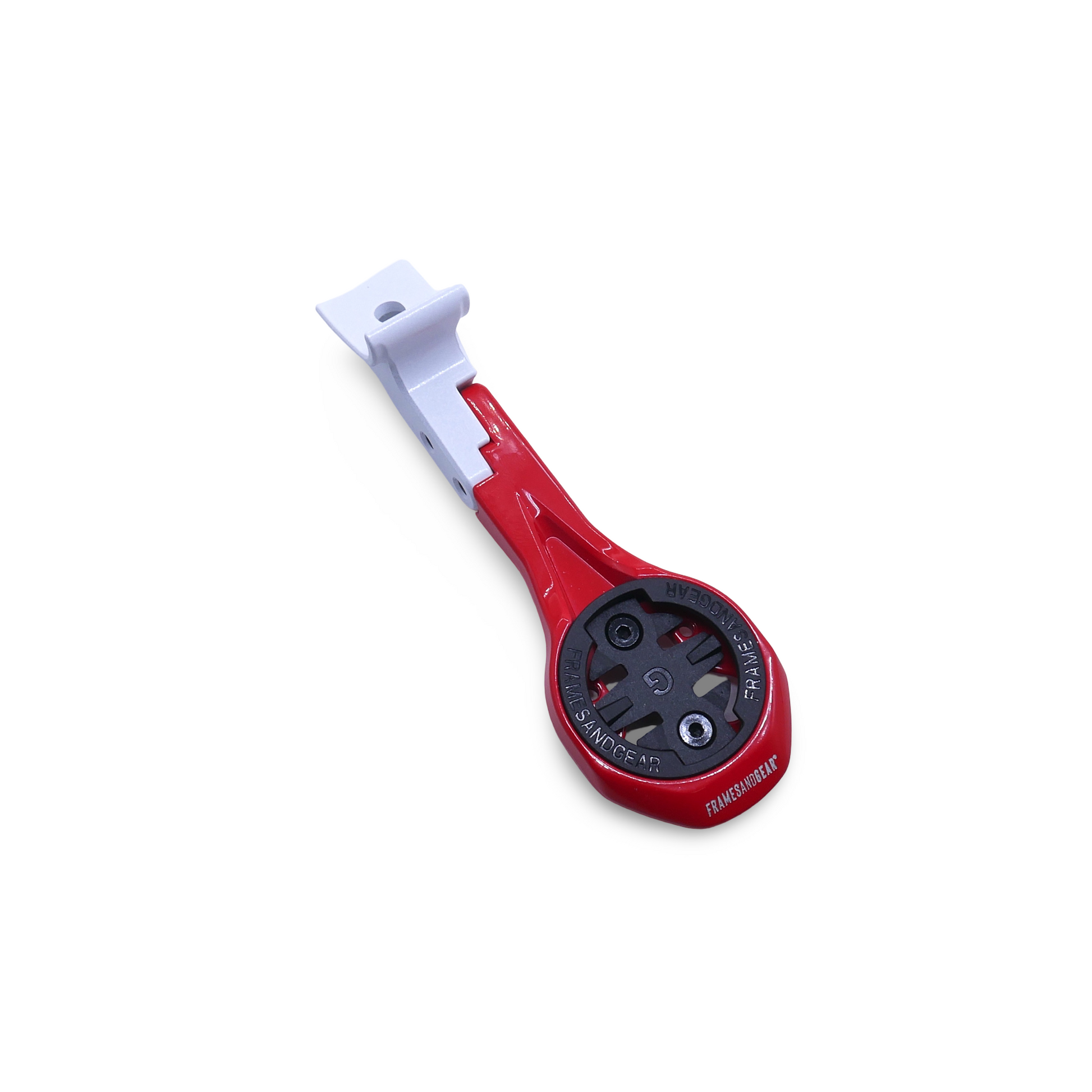 Framesandgear Aero Computer Mount for Colnago C68 (CC.01) White Apple Red