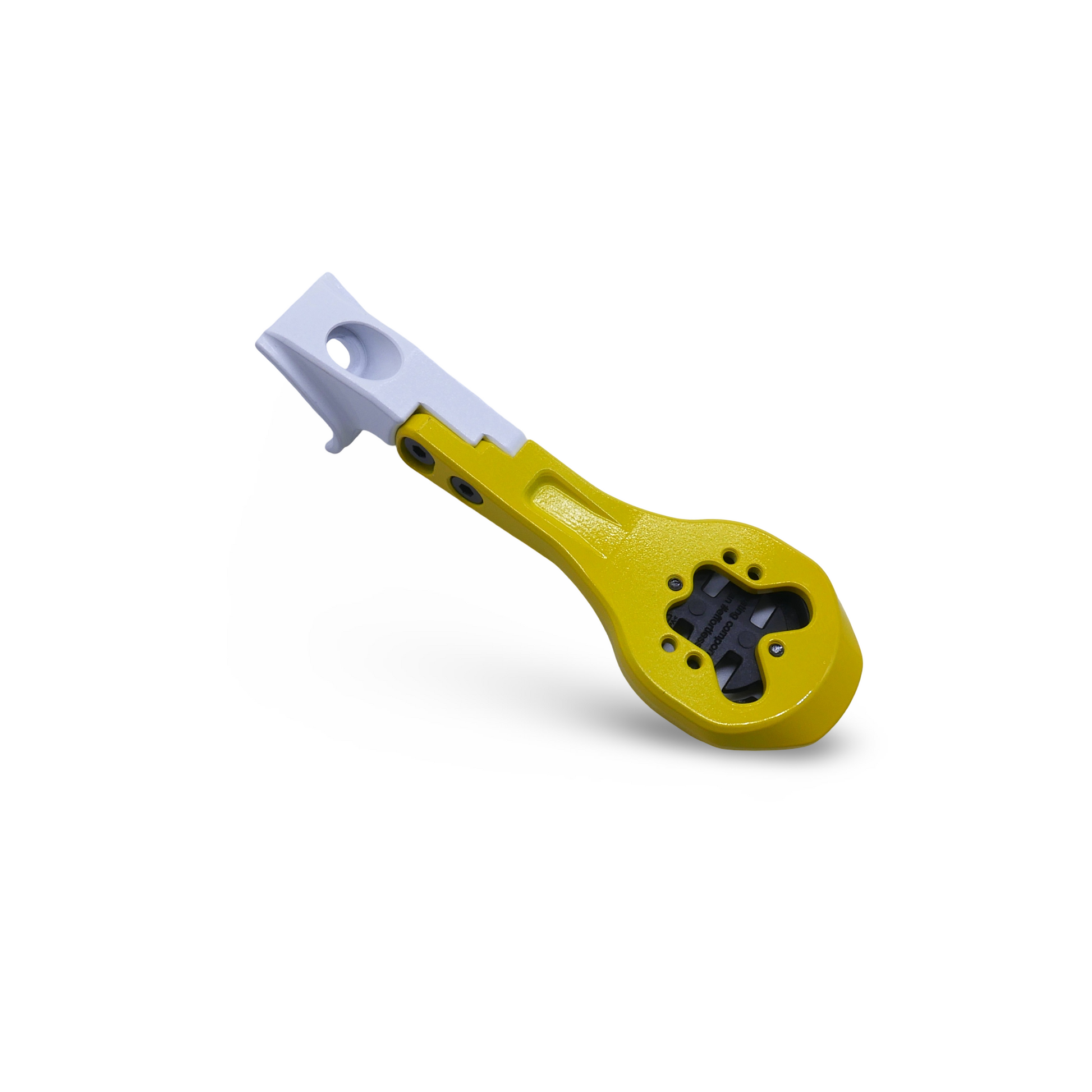 Framesandgear Aero Computer Mount for Colnago C68 (CC.01) White Neon Yellow