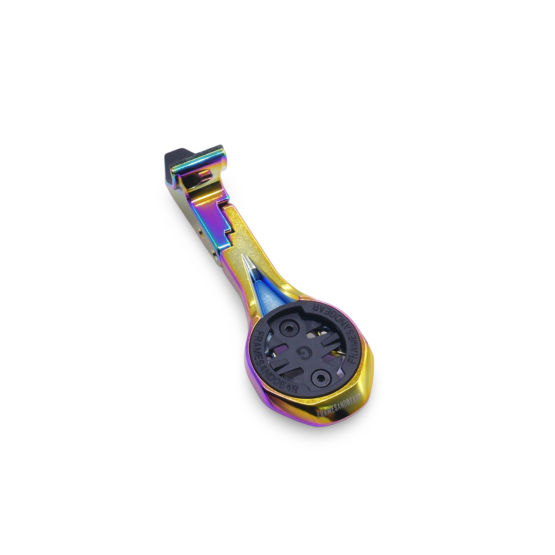 Framesandgear Aero Computer Mount for Colnago V5RS (CC.01) With GoPro Oilslick