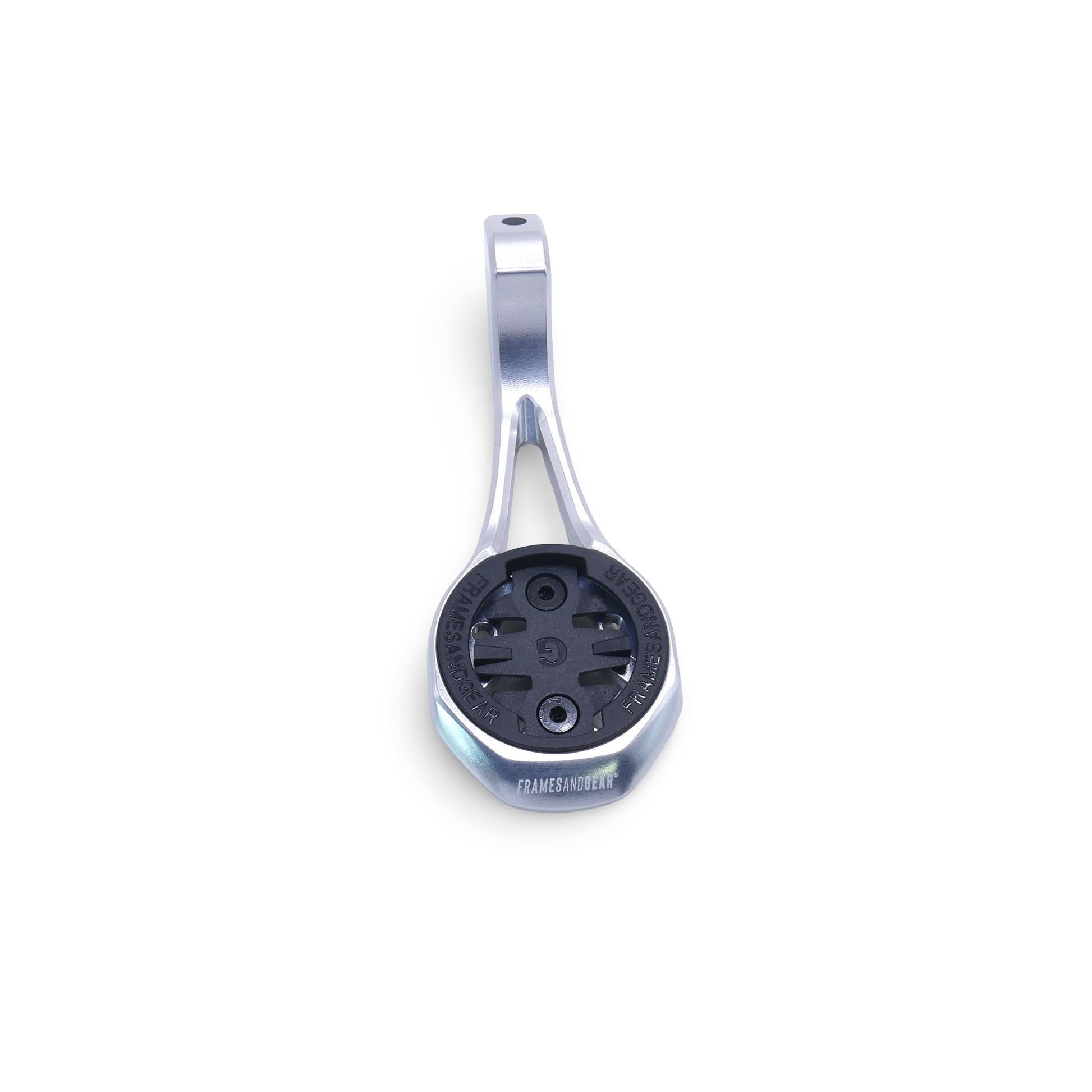 Framesandgear Aero Computer Mount for Factor ONE (Fixed Angle) Silver