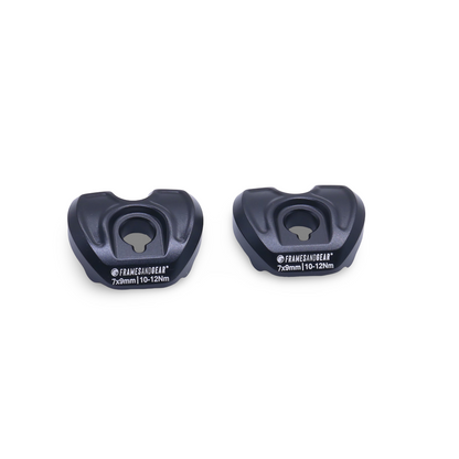 Framesandgear saddle clip converter 7x9 for Factor ONE