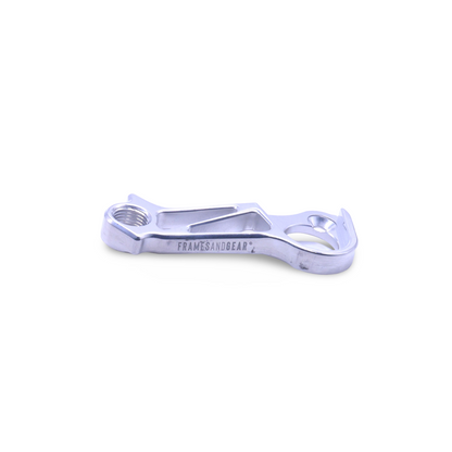 Framesandgear Direct Mount Derailleur Hanger for Colnago C68 & V4RS (Campagnolo Shifting) Hand Polished Silver