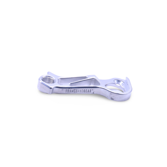 Framesandgear Direct Mount Derailleur Hanger for Colnago C68 & V4RS (Campagnolo Shifting) Hand Polished Silver