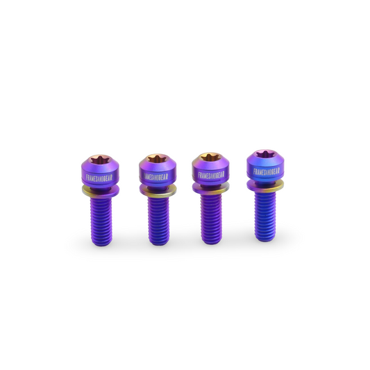Framesandgear Titanium Computer Mount Bolts M5*16 Trout (Cylindrical Head)