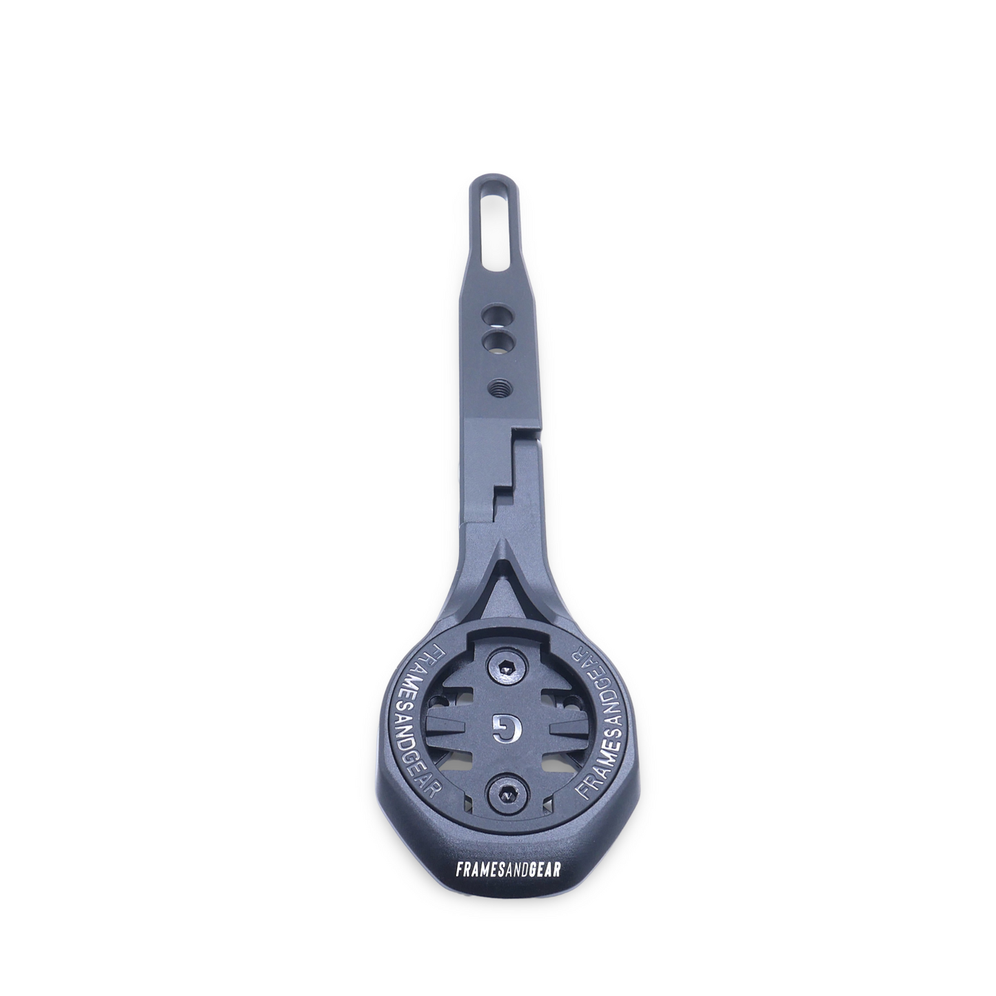 Lightweight adjustable Garmin mount for Deda VR integrated cockpit