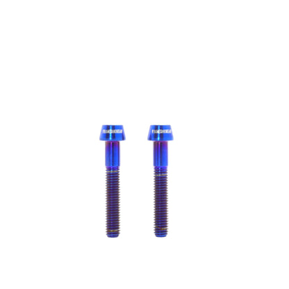 Framesandgear Titanium Computer Mount Bolts M5*30 Blue