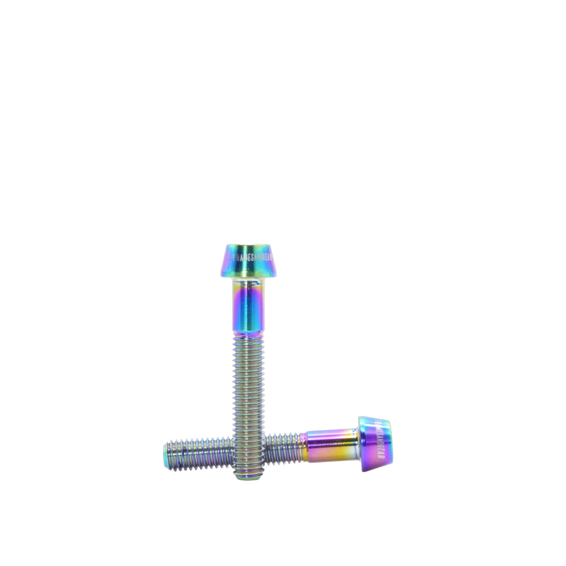 Framesandgear Titanium Computer Mount Bolts M5*30 Rainbow