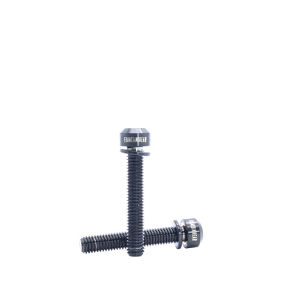 Framesandgear Titanium Computer Mount Bolts M5*30 Black (Cylindrical Head)