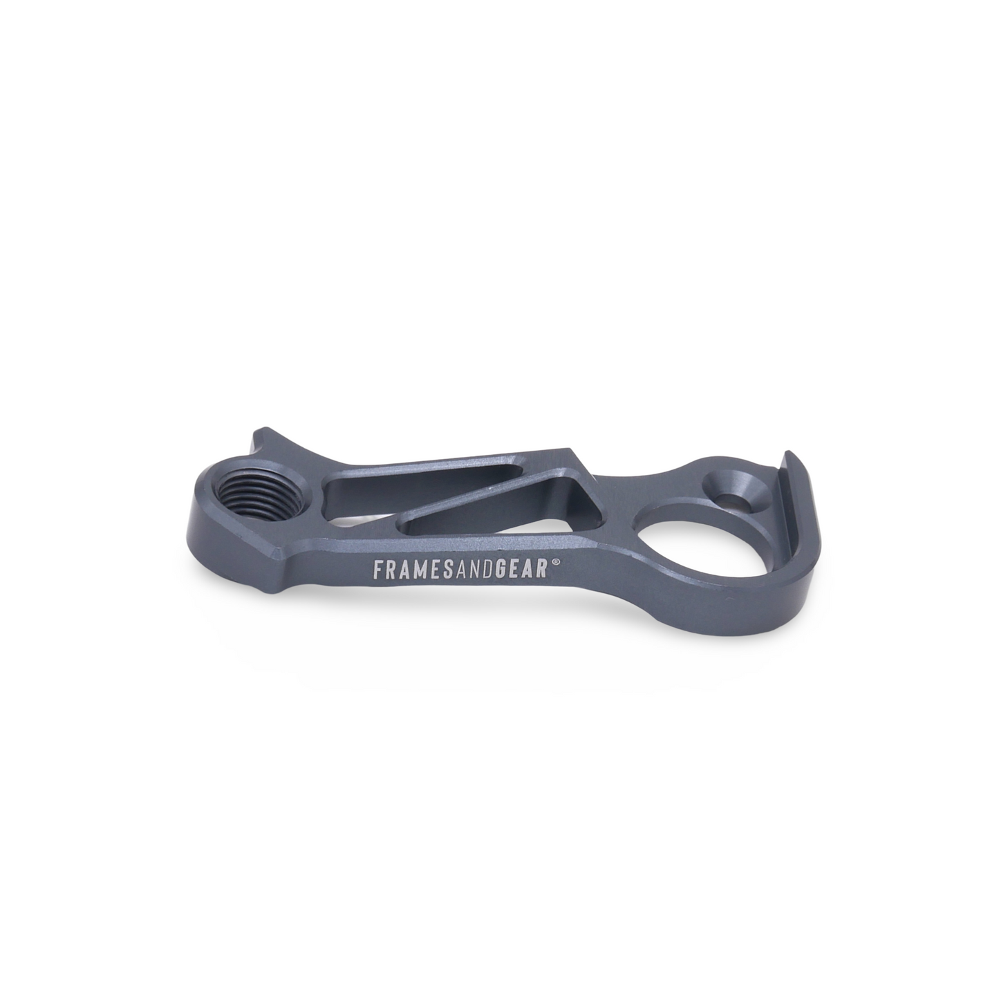 Close-up of the derailleur hanger