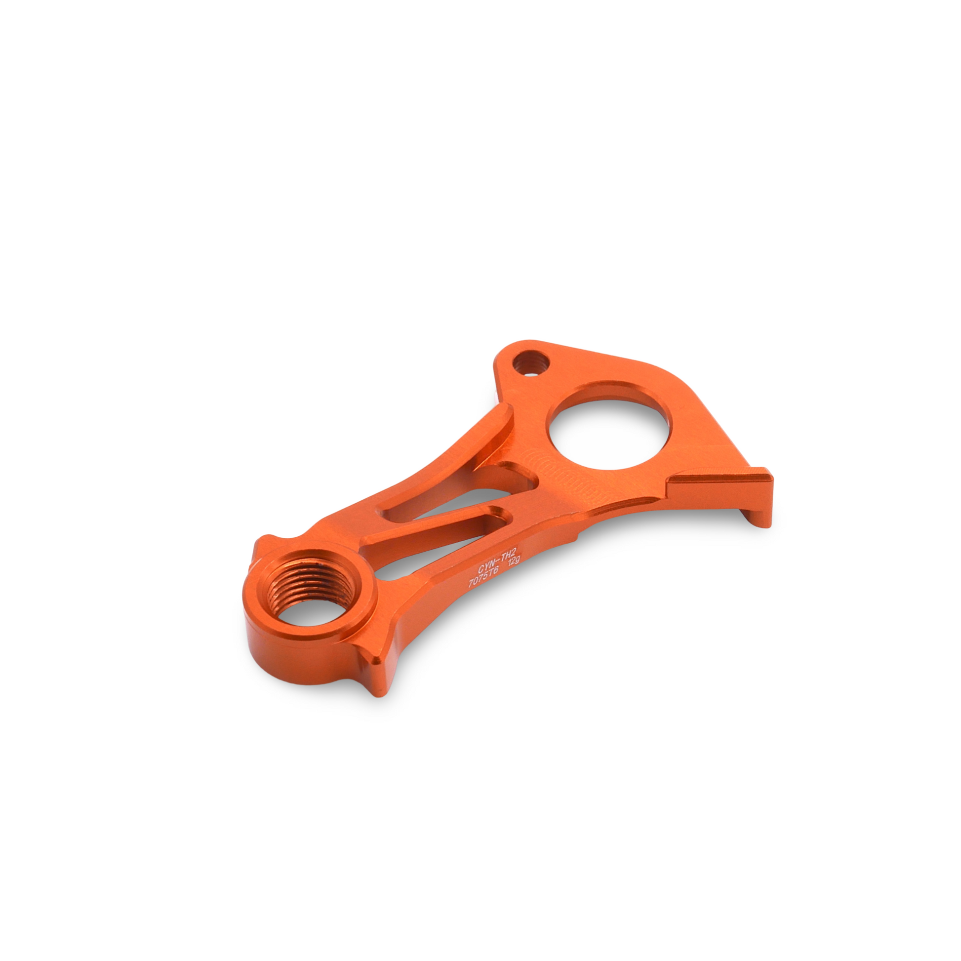 Canyon Grizl derailleur hanger in orange, compatible with Shimano derailleurs