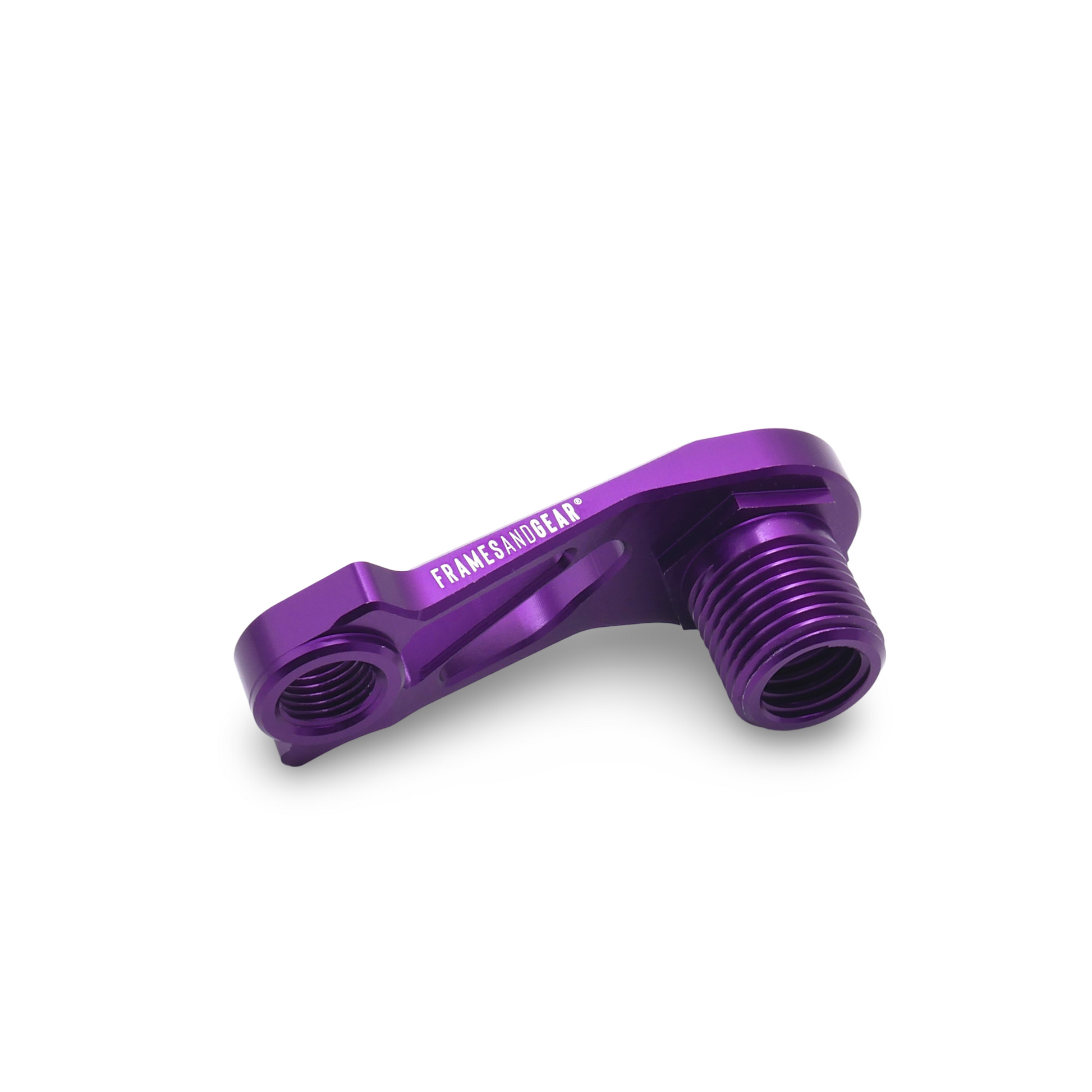 Multiple Cervelo disc brake derailleur hangers in different orientations, emphasizing compatibility with various Shimano derailleurs.