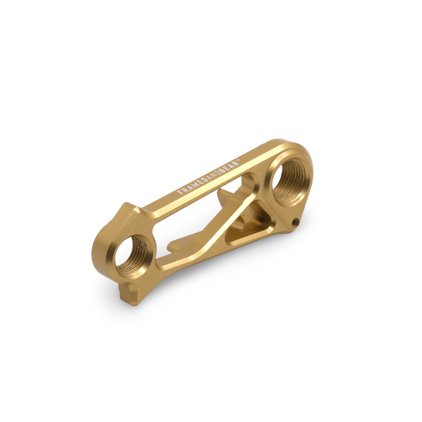 Gold Cannondale Disc Brake Derailleur Hanger - Compatible with Shimano Derailleurs