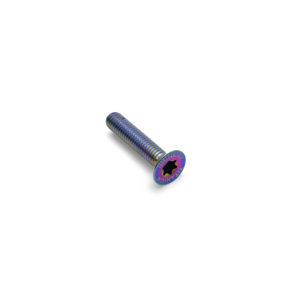 Framesandgear Titanium Top Cap Bolt M6*30 Oilslick (flat head)