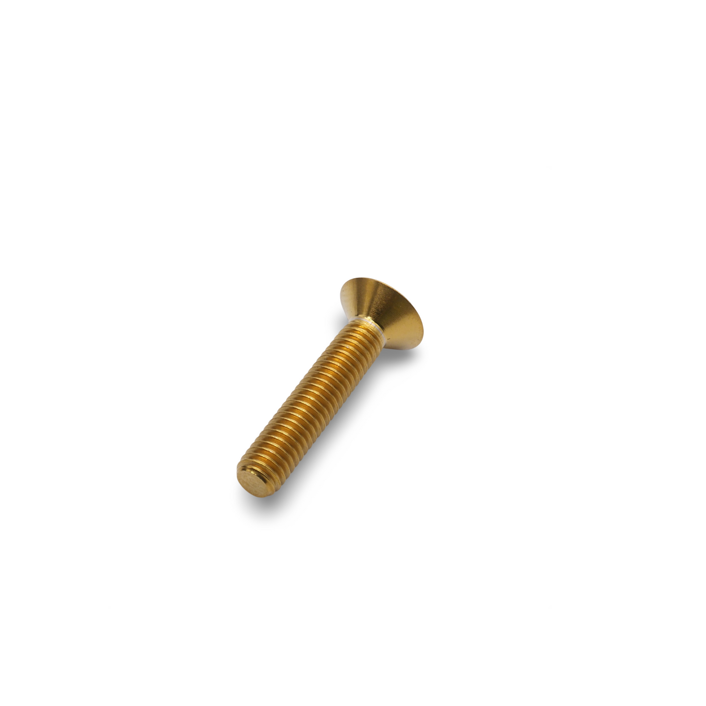 Framesandgear Titanium Top Cap Bolt M6*30 Gold (flat head)