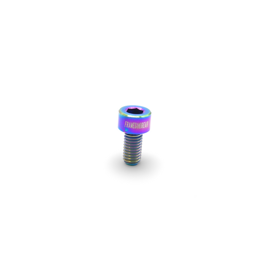 Framesandgear Titanium Gear Drop Hanger Bolt Oilslick for Specialized SL6, SL7, SL8 and Venge Oilslick
