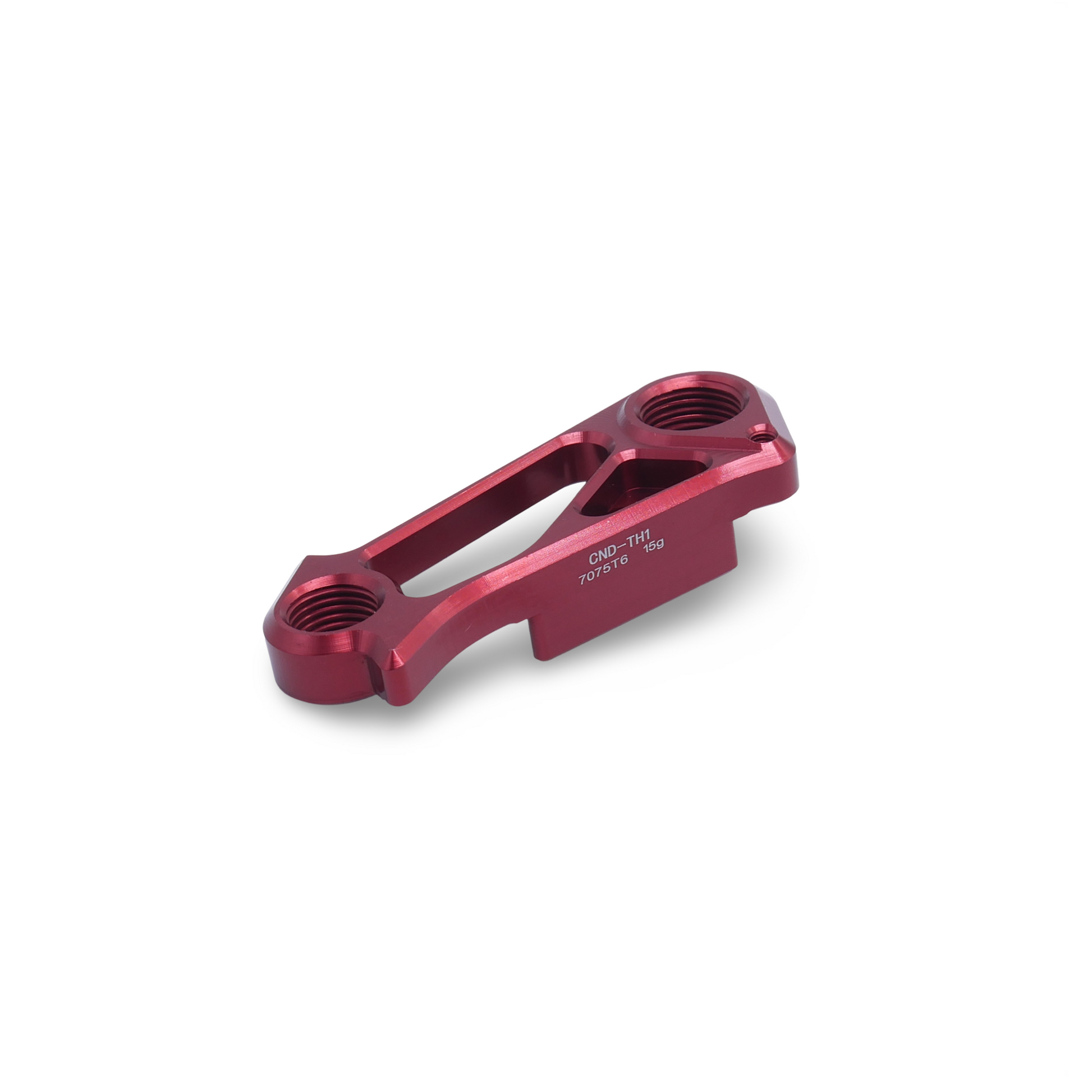 Lightweight Red Cannondale Disc Brake Derailleur Hanger - Minimizes Weight 