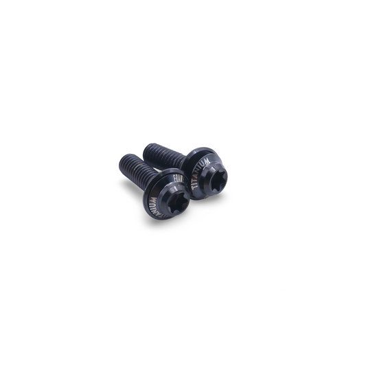 Framesandgear Titanium Disc Brake Caliper Bolts M5*16 Black