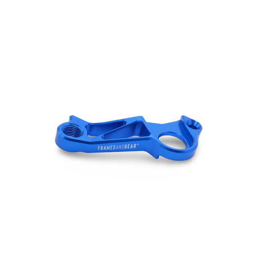 Framesandgear Direct Mount Derailleur Hanger for Canyon Ultimate and Aeroad 2023- 2025 with hanger EP1440-01 & EP2096-01 Blue
