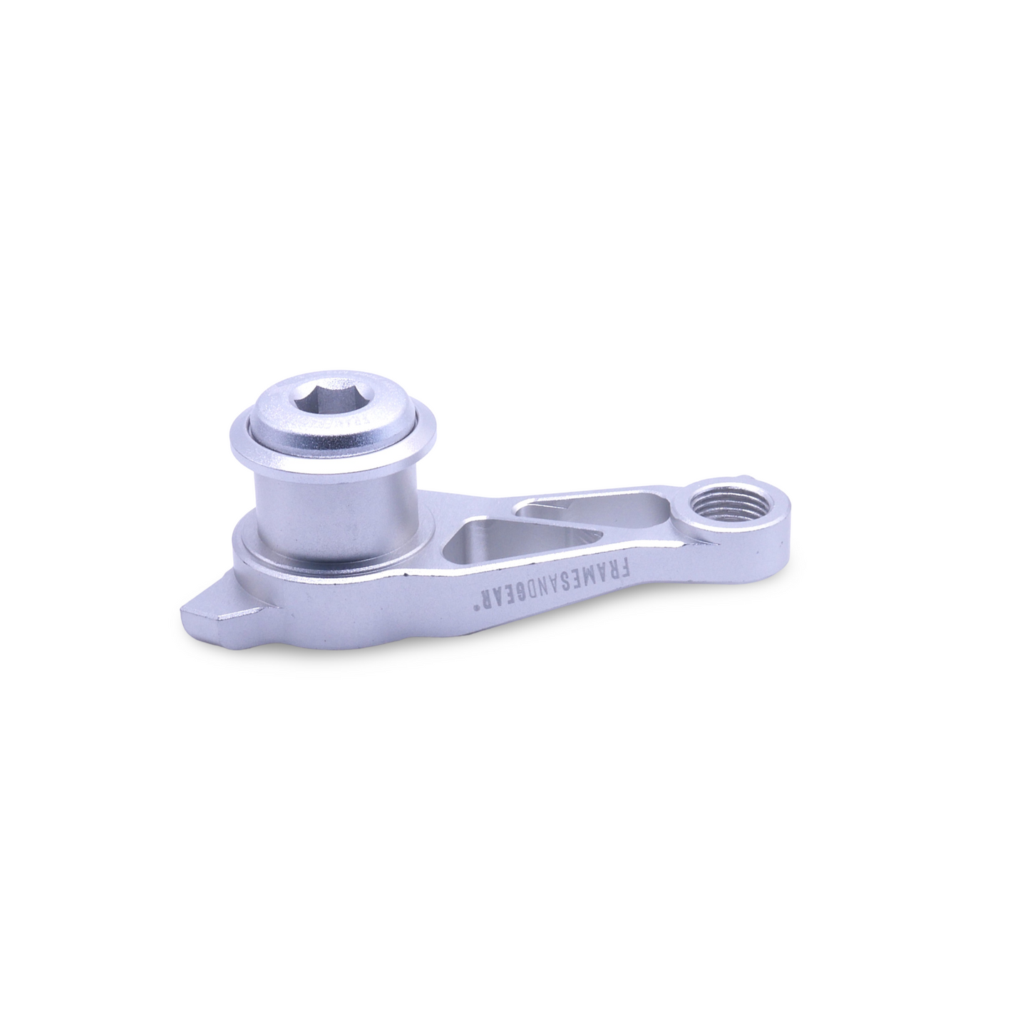 Framesandgear Direct Mount Derailleur Hanger for Specialized Crux (2025+) (Shimano) P1.0 Silver Red