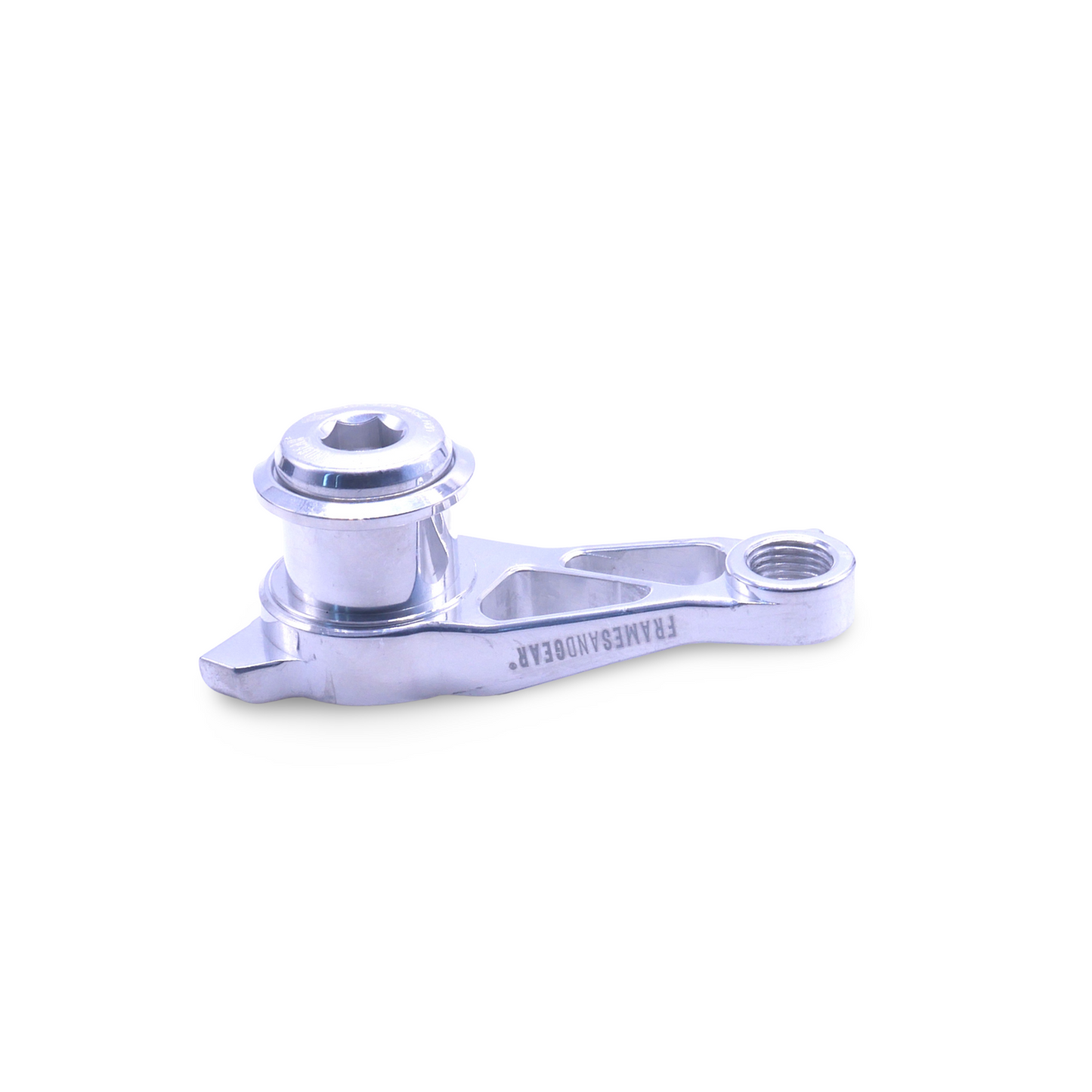 Framesandgear Direct Mount Derailleur Hanger for Colnago V5RS (Shimano) Hand Polished Silver