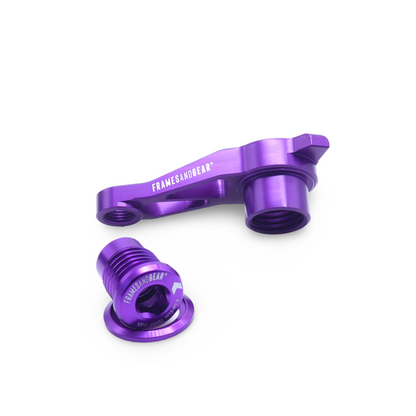 Framesandgear Direct Mount Derailleur Hanger for Factor ONE (Shimano) Purple