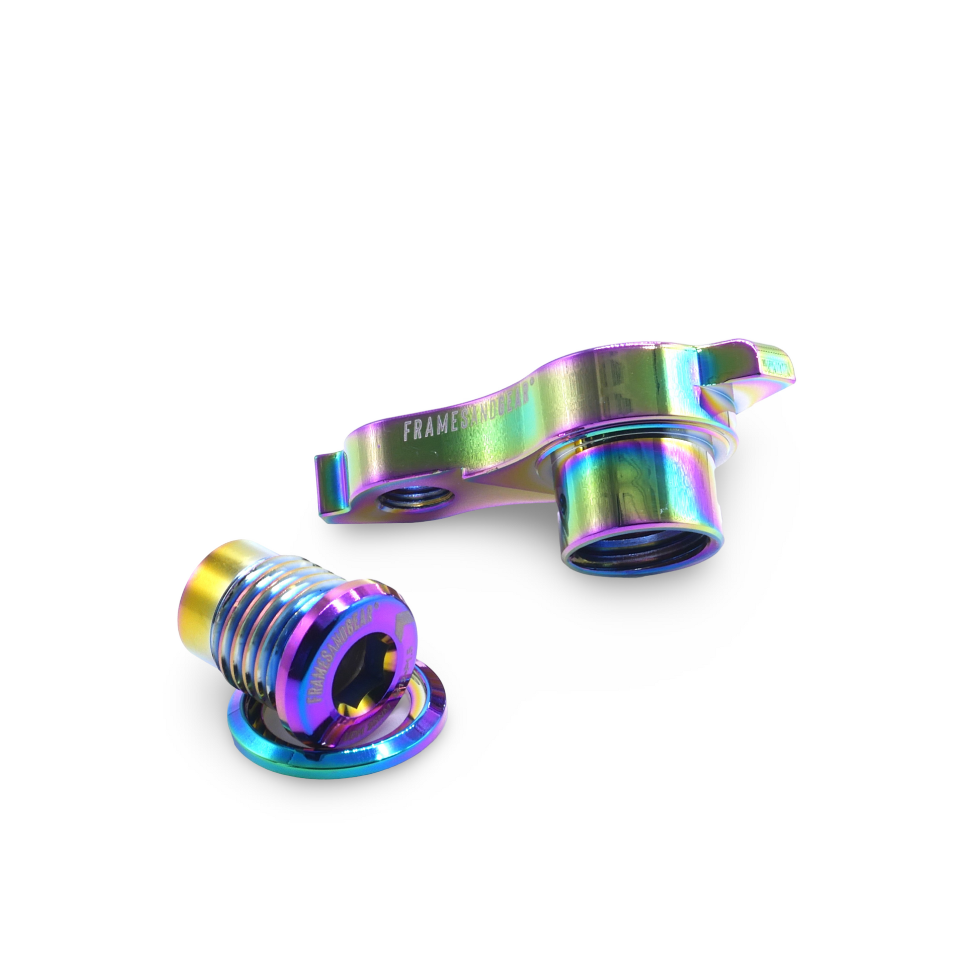 Framesandgear Direct Mount Derailleur Hanger for Colnago TT2 (UDH) (SRAM Shifting and Shimano GRX 827) P1.0 Oilslick