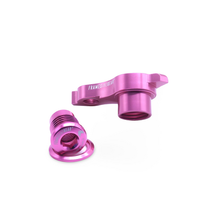 Framesandgear Direct Mount Derailleur Hanger for Colnago TT2 (UDH) (SRAM Shifting and Shimano GRX 827) P1.0 Rose