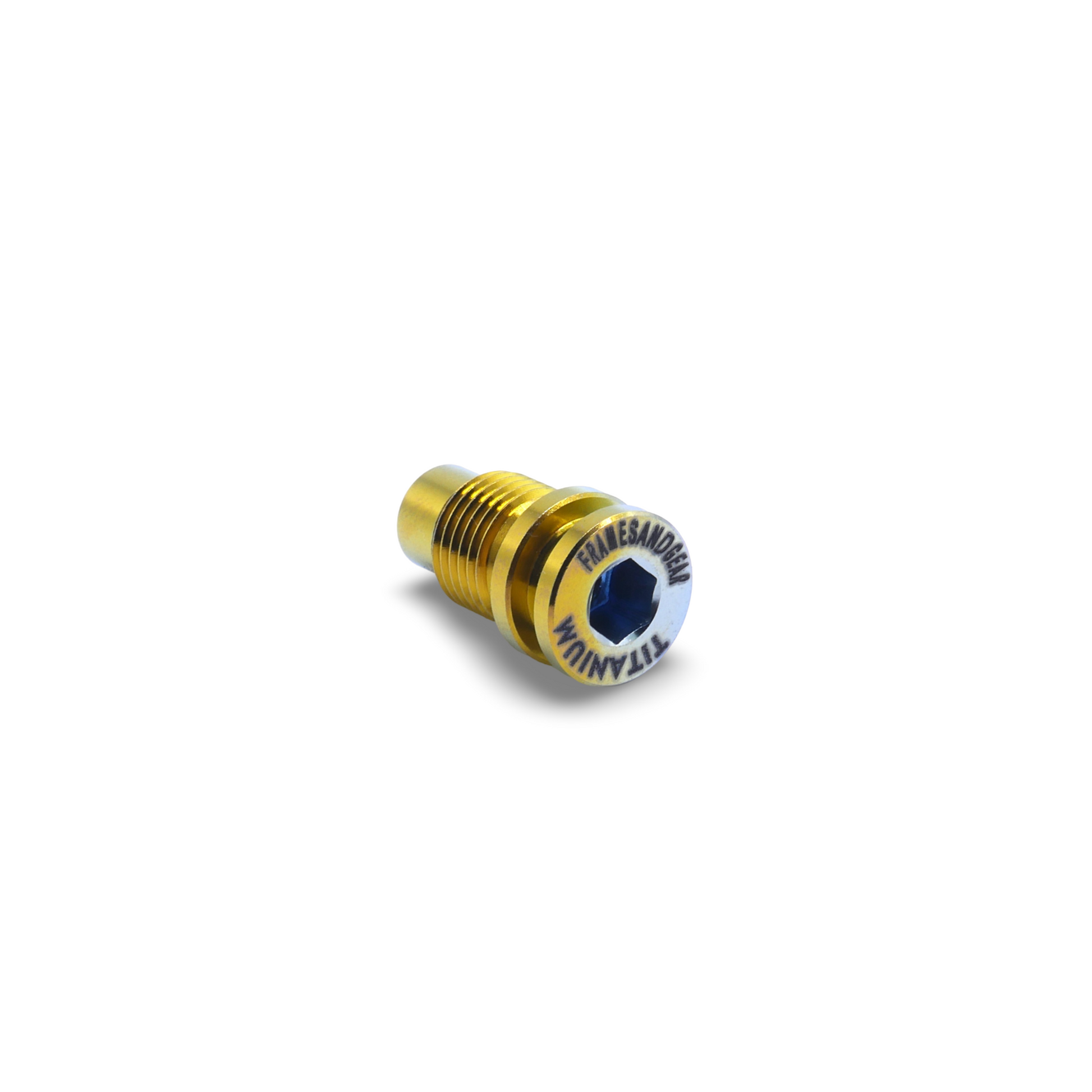 Titanium Derailleur Hanger Bolt Clear Gold Silver